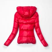 Doudoune Duvetica Rouge Pour Femme en Soldes